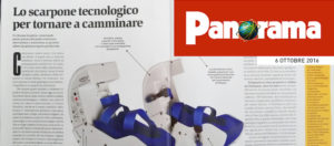 Gondola lo scarpone tecnologico per tornare a camminare